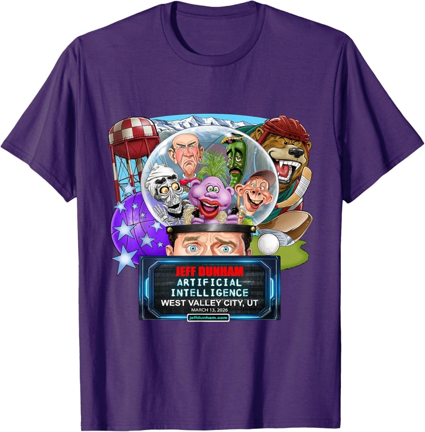 Jeff Dunham West Valley City, UT (2026) T-Shirt S разноцветный