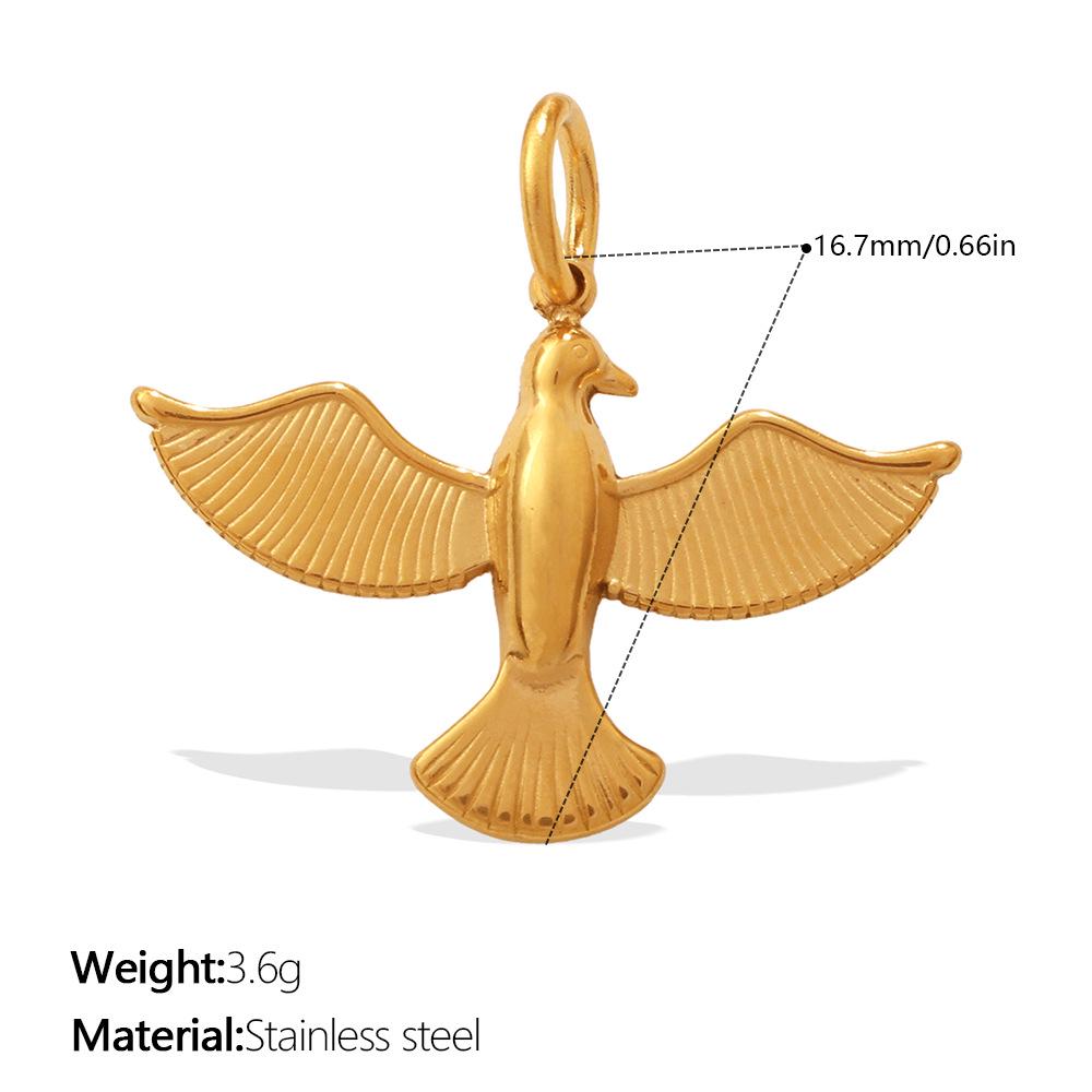 3D Animal Pendant Collection: Lion, Eagle, Deer, and Snake - Versatile Jewelry Accessory