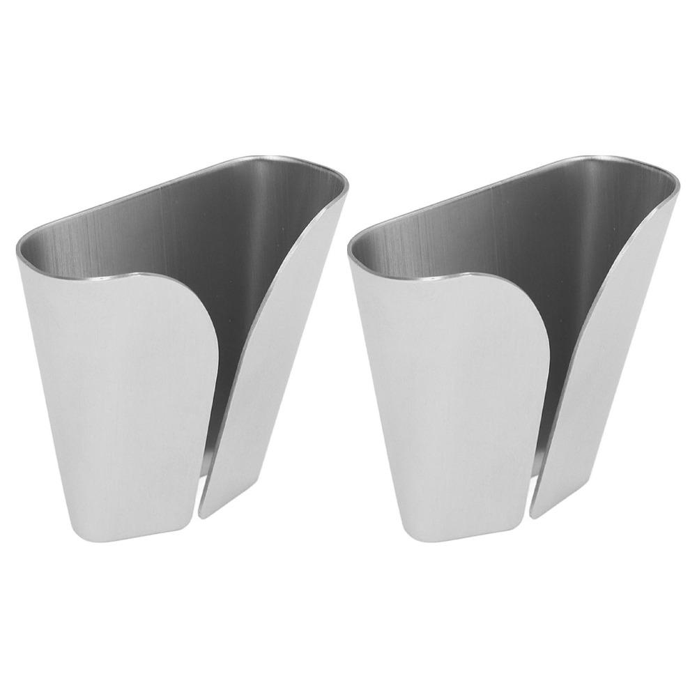 2 PCS Silver Towel Hook Brushed Finish Towel Holder Durable Towel Hook Hanger  Over the Door