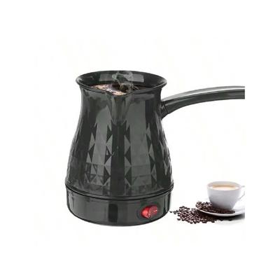 EU Plug Turkey Coffee Pot with Handle Stainless Steel Electric Coffee Maker Hot Kettle 500ml