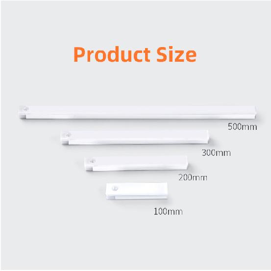Wireless LED Night Lights Motion Sensor Lights Closet Kitchen Night Lights Bedroom Detector Light Cabinet Staircase Backlit Back Up Lights 1