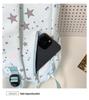 Women's Large Capacity Star Backpack - Lightweight, Cute, and Simple for Primary To High School Students