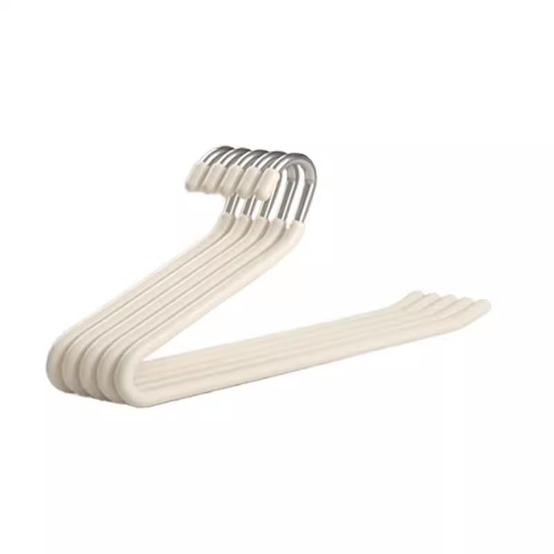 Non-slip Stainless Steel Goose-shaped Trouser Hanger with Pant Clips