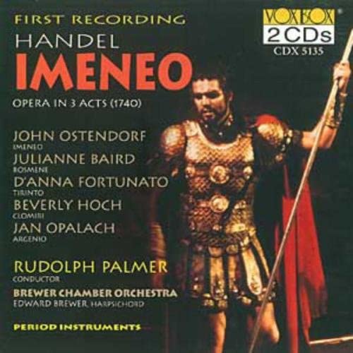 

CD RUDOLPH PALMER(CON) - Handel/ Imeneo CDX5135 Japan Classical Used