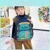Adorable Unicorn Cartoon Kids Backpack Colorful Nylon School Bag Cute Toddler Bag For Boys And Girls