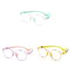 Kids Antiblue Light Glasses With Frame And Clear Uv Protection For Home Use