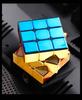 Legend of the Holy Hand: Colorful Electroplated Magnetic Rubik's Cube - Smooth, Professional Speed Twist Toy for Kids.