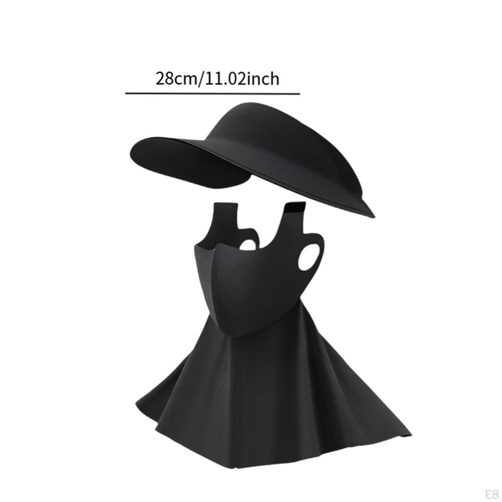 Lightweight Sun Hat Face Cover for Women Ideal Travel And Work