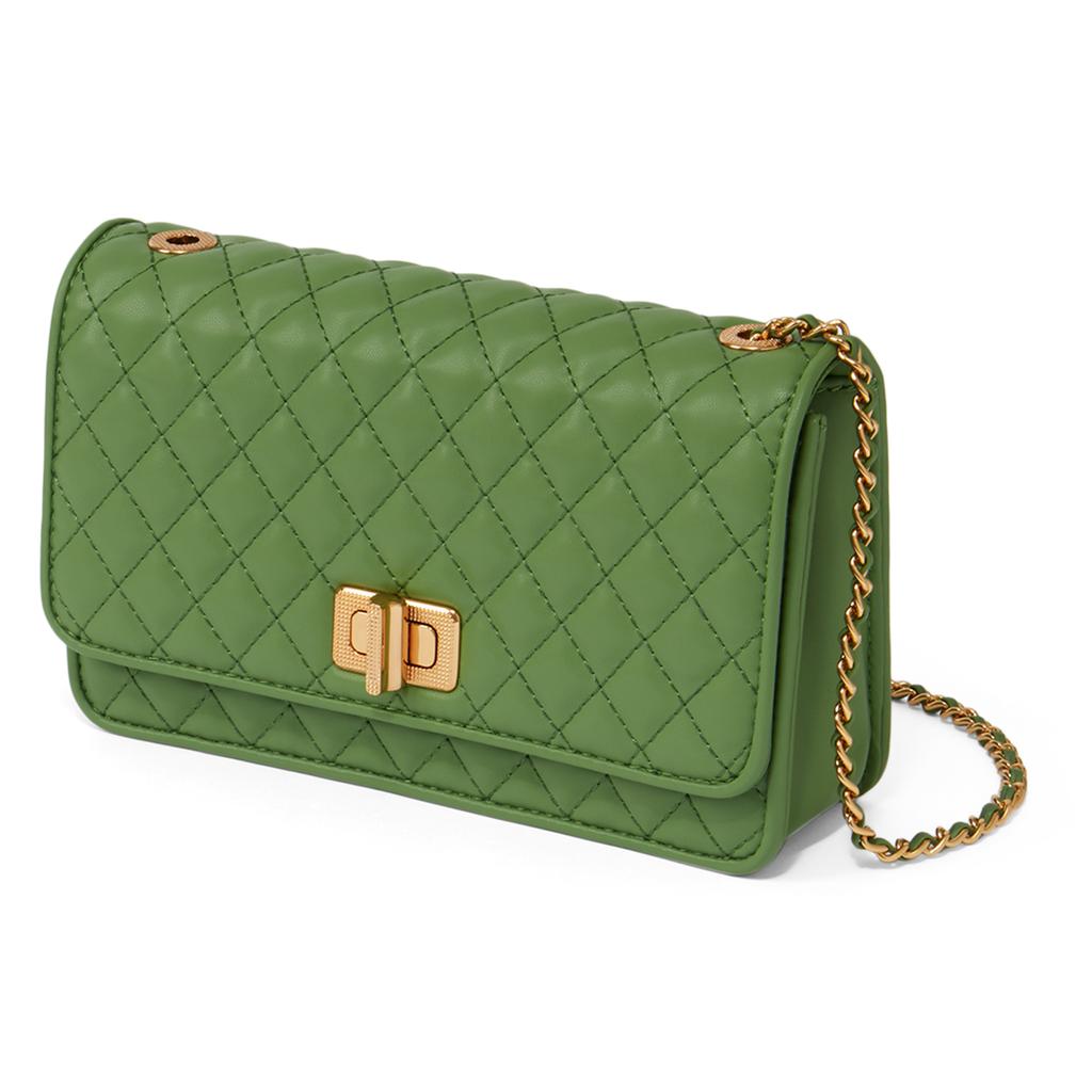 New CHARLES&KEITH Polyurethane Small Ck Bag Crossbody Shoulder Bag Small Size Women's Black/Beige/Green/Lilac/Pink CK2-70680973-4