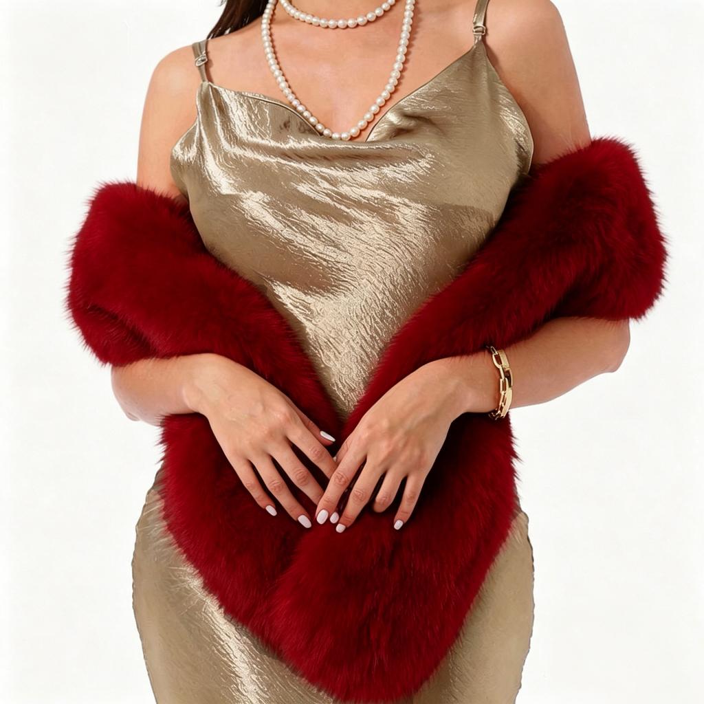 180cm Imitation Mink Fur Long Scarf Winter Warm Thickened Faux Fur Plush Wrap Shawl Women Fashion Vintage Scarves Outdoor