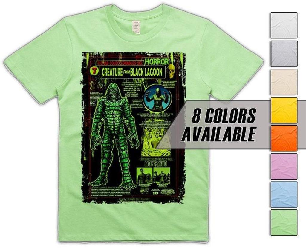 Creature from the Black Lagoon V26 Men's T-Shirt All Sizes S-5XL 8 Colors Available