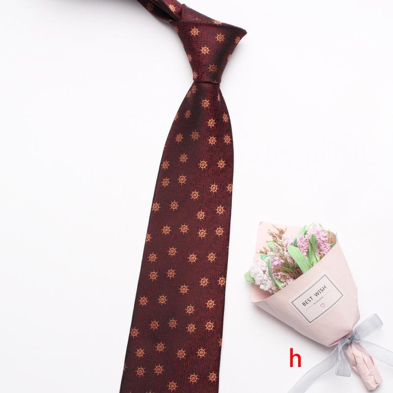 Business Dress Suit Tie Men'S Polyester Red Wedding Tie