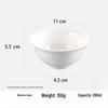 Zhi Shi White Ceramic Bowl Set