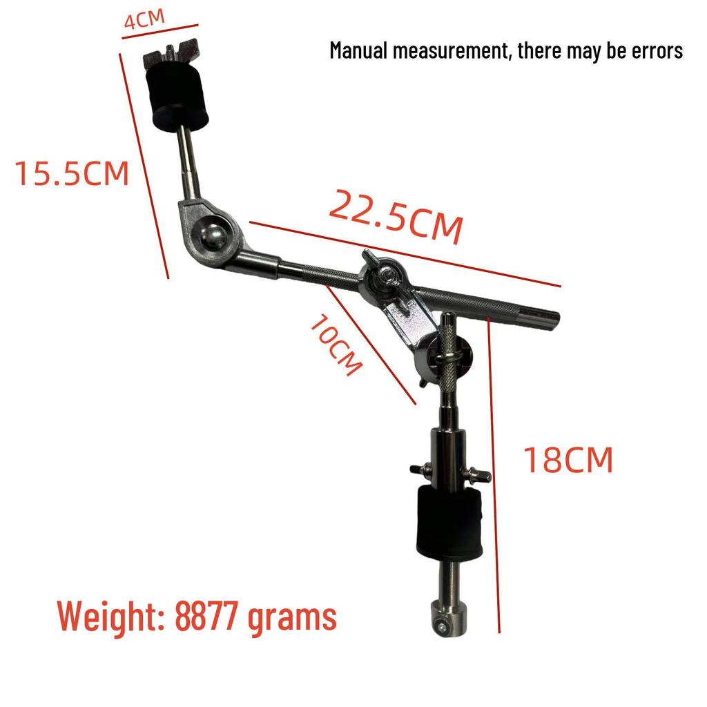 Percussion Drum Adapter/Clamp for Cymbal and Hi-Hat Extension Stand