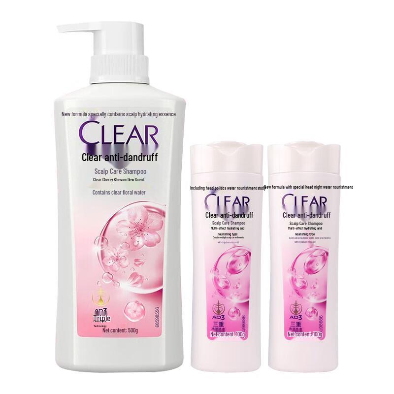 CLEAR Women's Anti-Dandruff Moisturizing Shampoo