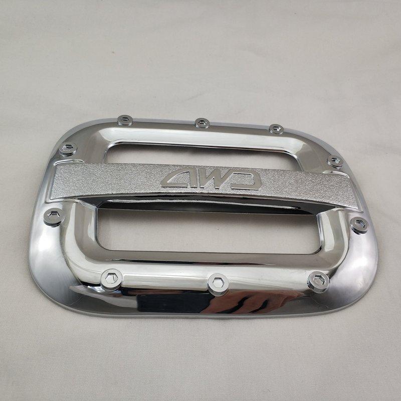 New Car Chrome Accessories Plated Fuel Tank Cover Trim Paste Style For Toyota Rav4 Rav 4 2006 2007 2008 2009