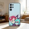 Y2K P-Psycho C-Cuties Phone Case For Samsung S26,S25,24,23,22,30,21,10,9,Ultra,Plus,Lite,FE Soft Black Case