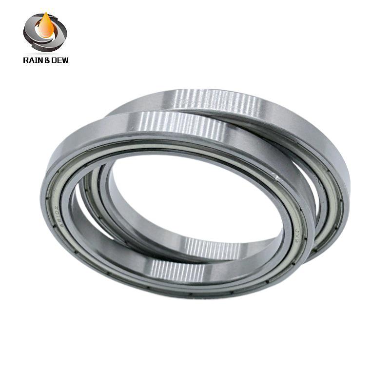 Industrielager 6810ZZ Rillenkugellager, Stahl, 50x65x7mm, doppelseitig eisengedichtet, für Motoren & Werkzeugmaschinen