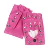 Stage Performance Leather Women Man Half-Finger Rivet Gloves Nightclub Dance Fashion Punk Hip-Hop Half Finger Mittens