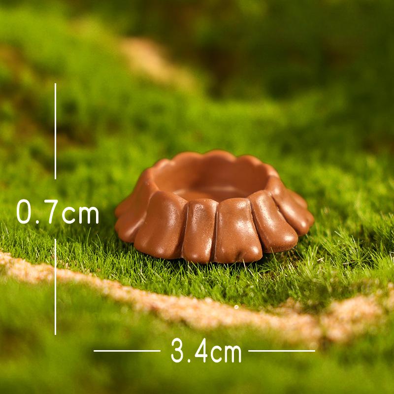 Niedliche und bezaubernde kleine Murmeltier Gartenlandschaft Dekoration Puppenhaus Büro Schreibtisch Ornament