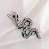 Stylish Gold Snake Hair Clip With Eye Catching Rhinestones Hair Accesories Hairpieces For Adding Elegance To Any Outfit