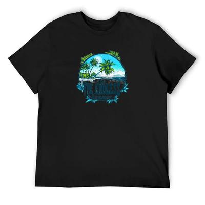 The Endless Summer In a Tropical Paradise T-Shirt Customizeds New Gifts and T-shirts Funny Gifts Mens Workout Shirts