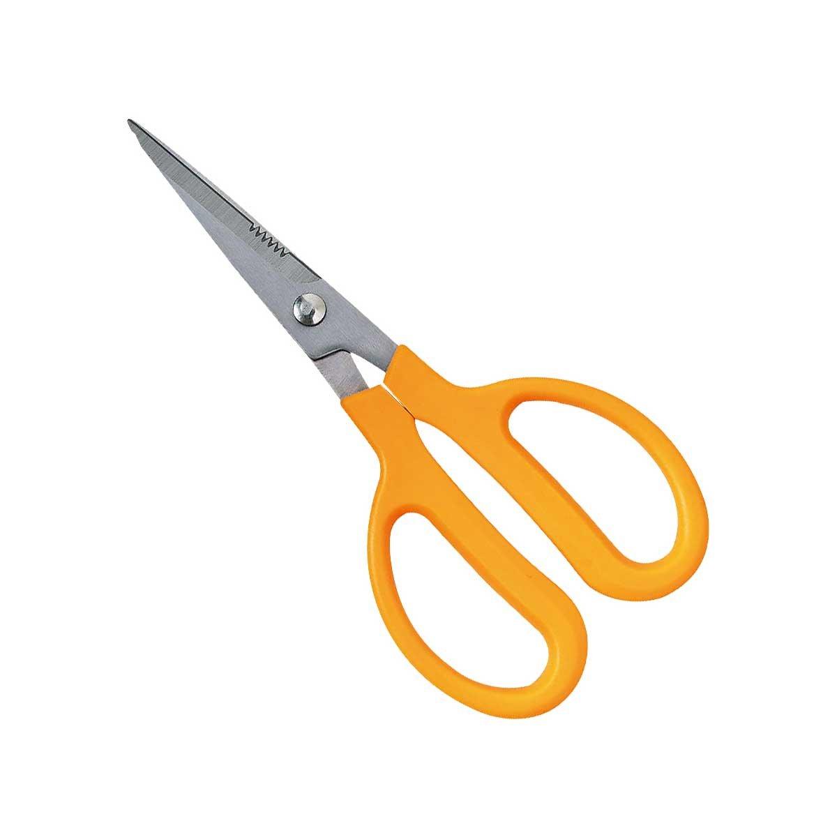 

SK11 Craft Scissors with Serrated Stainless Steel Blade Edges, 180mm, KS-180,