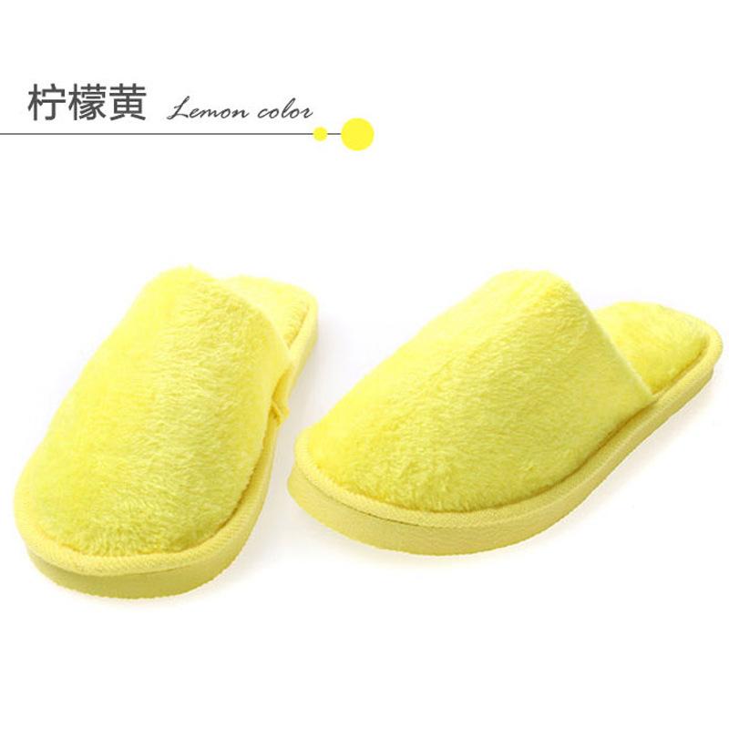 Autumn and Winter Cotton Slippers for Couples, Warm Cotton Slippers for Women