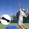 Tennis Training Aids Base Elastic Rope Tennis Fitness Ball Rubber Band Line High Elastic Rope Swing Ball Spare Line Black