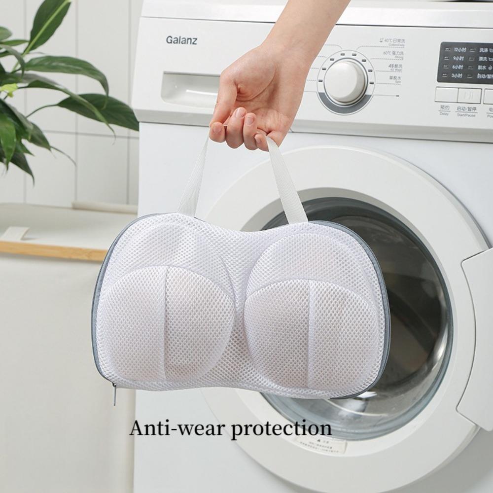 1PC laundry bag bra wash bag household anti-deformation washing machine special wash bag thickened thick mesh underwear mesh pocket