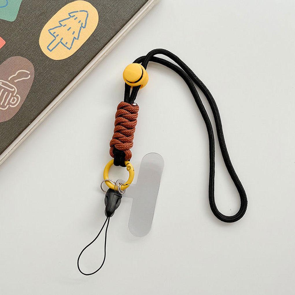 Mobile Phone Lanyard Adjustable Reusable Neck Hanging Rope with Hook Microfiber Safety Straps Accessory Picnic Running Type 9