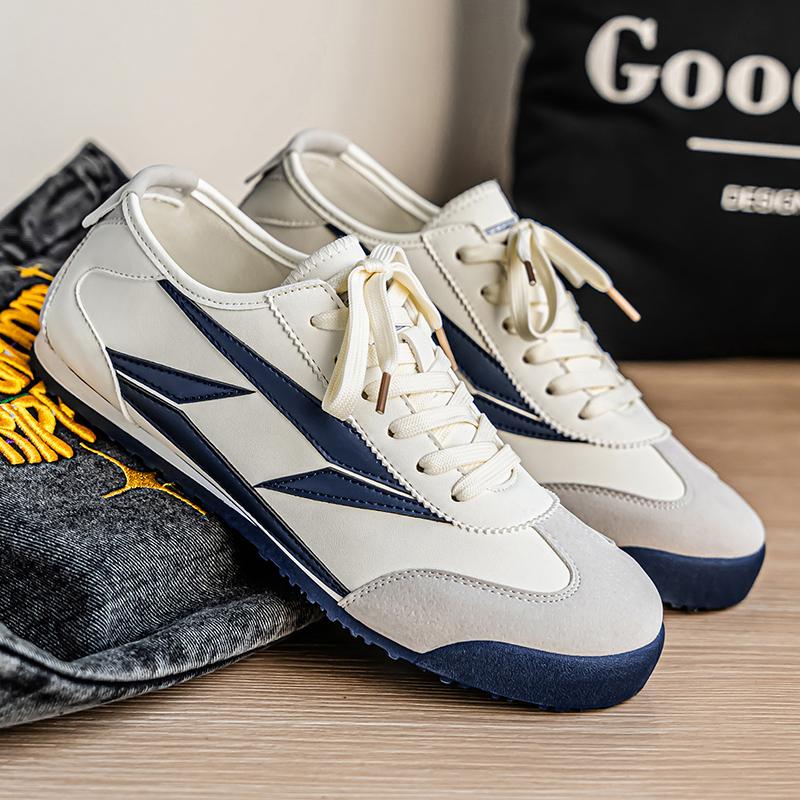 Fashion Men Casual Sneakers Streetwear Skateboard Shoes Men Training Flat Sneakers Trendy Sport Shoes Men Running Walking Shoes