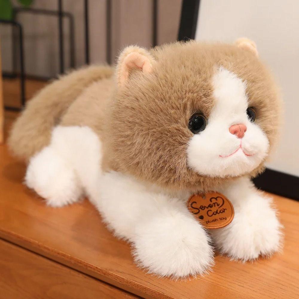 Collection Cartoon Plush Animal Doll Fluffy Animal Cartoon Kitty Dolls  Car Decor