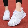 Autumn and winter new women's shoes leather waterproof casual sports shoes girls flat non-slip travel shoes large size running shoes