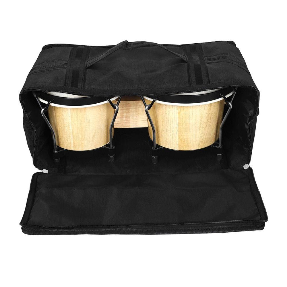 Oxford Cloth Bongo Shoulder Bag Waterproof Drum Carrying Case Bongo Drum Bag  Percussion Instrument