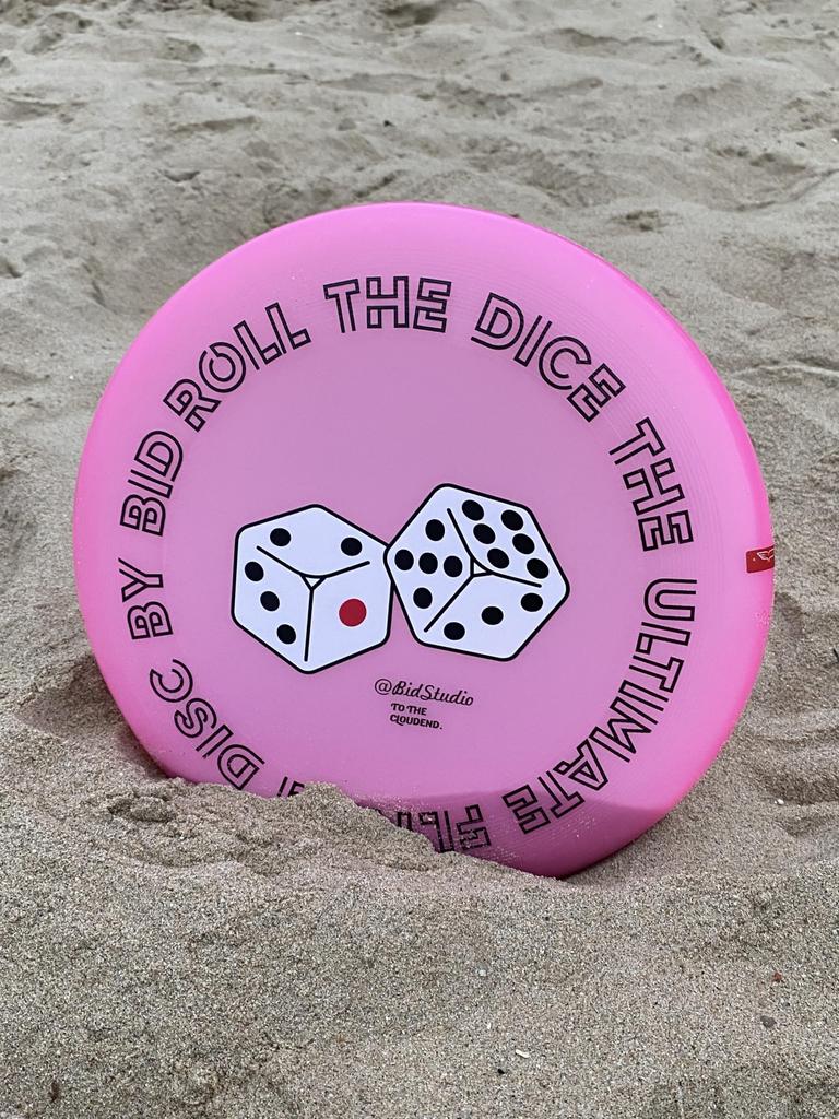 UV Color-Changing Frisbee, Ultimate Competition, 175g, BIDSTUDIO