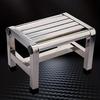 Multi Functional Stainless Steel Stool - Durable Thick & Sturdy Stool, Ideal for Living Room, Bathroom, Kitchen, Corridors