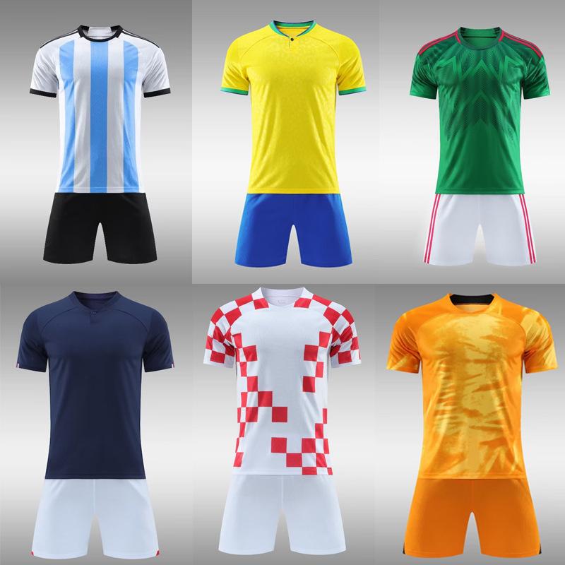 Soccer Uniform Sets, Men'S And Women'S Jerseys, Student Uniforms, Training Uniforms, Short-Sleeved Sportswear, Summer