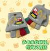 Autumn and Winter New Children's Gloves Autumn Baby Cartoon Cute Half Finger Flip Gloves Cold and Warm