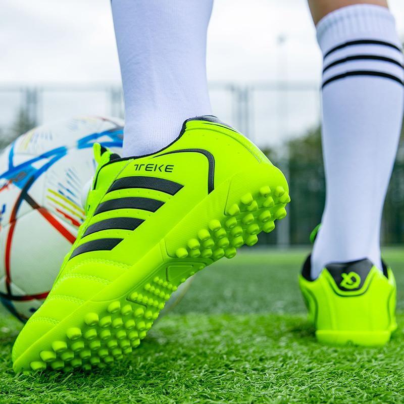 Osobnost Stylové A Pohodlné Chlapci Dívky Tréninkové Herní Tenisky Vnitřní Venkovní Trávník Mladistvý Student Fotbalové Boty 29-39#