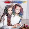 Hair Chalk For Girls Christmas Gifts For Girls Age 7 8 9 10 11 12, Washable Temporary Hair Color For Kids, Hair Chalk For Kids - Great Birthday Gift F