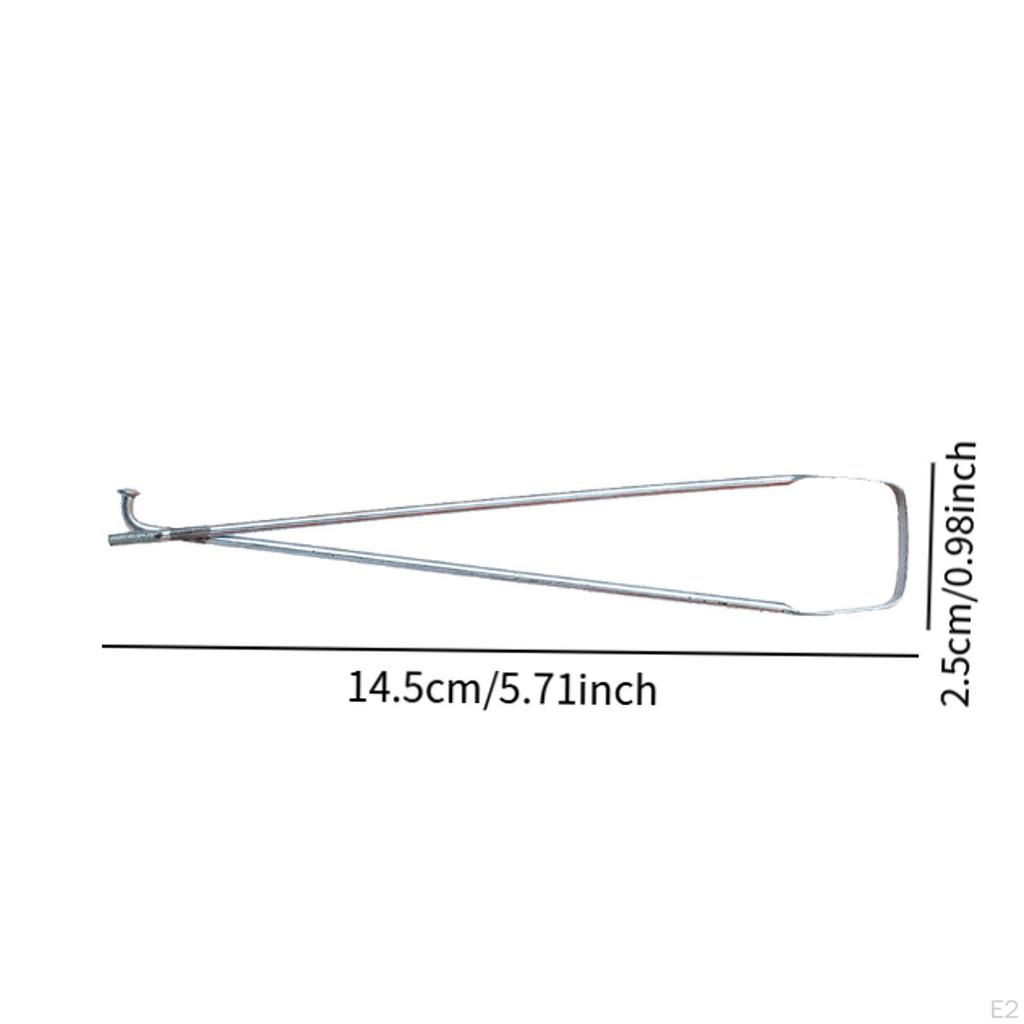 Pottery Body Trimming Tool Fork Comfortable Grip Making Squeegee Ceramic Sharpening for Plaster