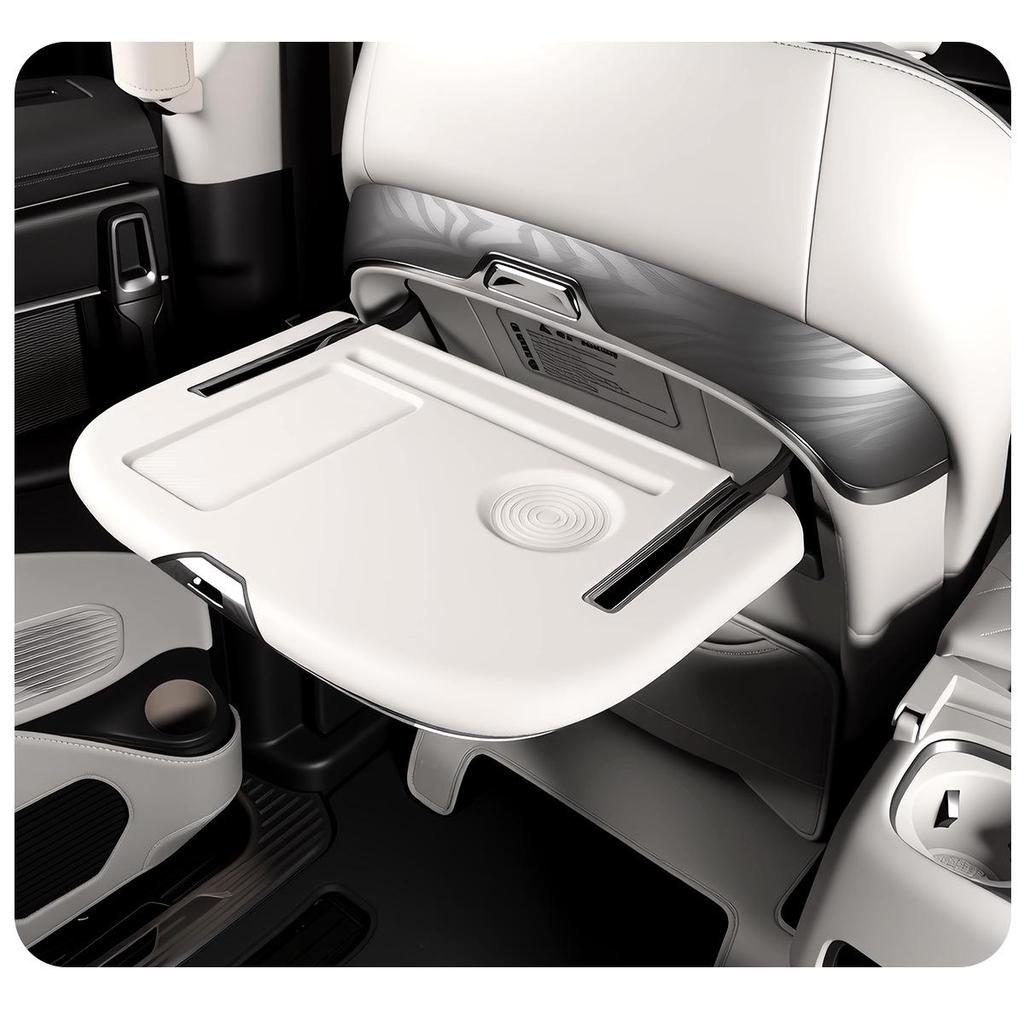 Silicone Anti-Slip Mat for DENZA D9 Middle Row Table, Interior Anti-Scratch Accessory for Foldable Seat.