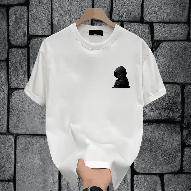 

Парные хлопковые футболки с коротким рукавом, черные, белые, дышащие, удобные, мягкие, повседневные, спортивные 3XL