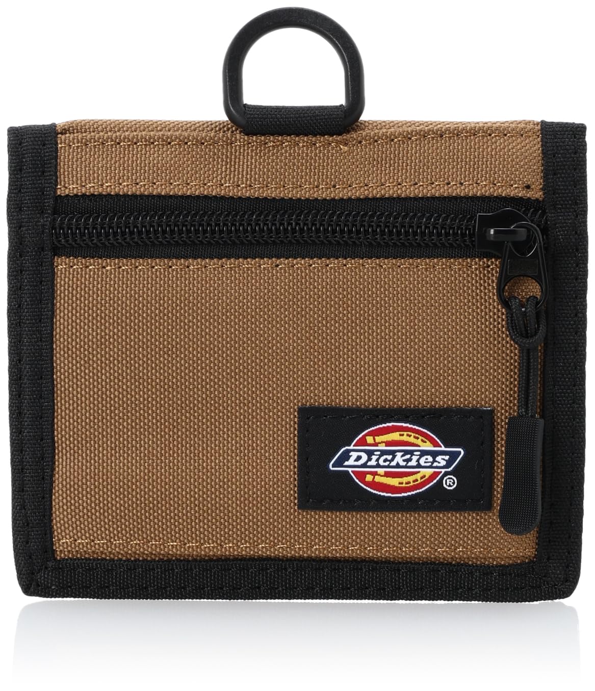 

mini brown [Dickies] Bi-fold wallet, small, size, D-ring,