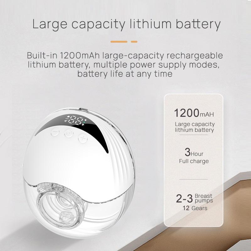 Inteligentní nositelná silikonová Humalactor elektrická odsávačka mateřského mléka pro zvětšení Unikátní přenosná hands-free nositelná odsávačka mateřského mléka s LED displejem