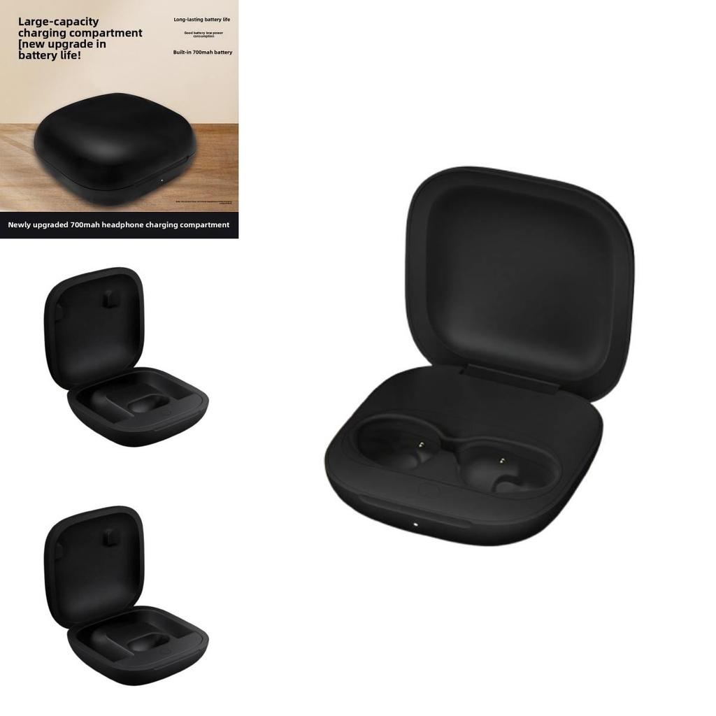 Fit Pro Ladecase mit Bluetooth-Musik- und Anruffunktion in Schwarz