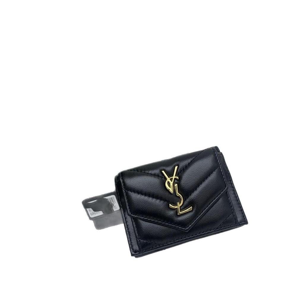 Women's Diamond Pattern Lambskin Card Holder & Coin Purse - Ultra-thin, Genuine Leather, Multi-Slot Design