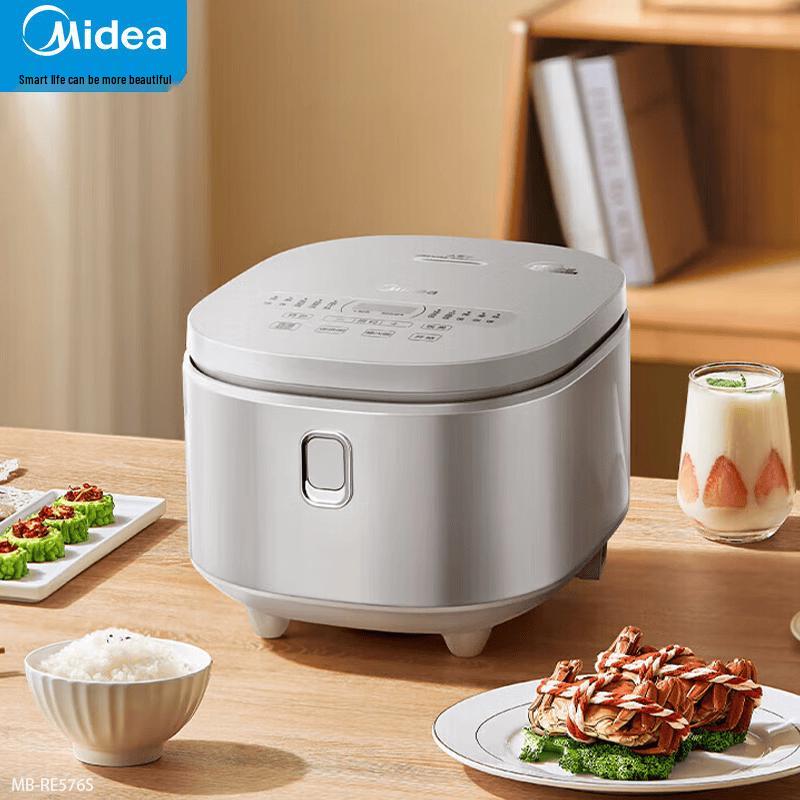 Midea 5L 316L Stainless Steel 0-Coating Rice Cooker CN plug (adapter included)
