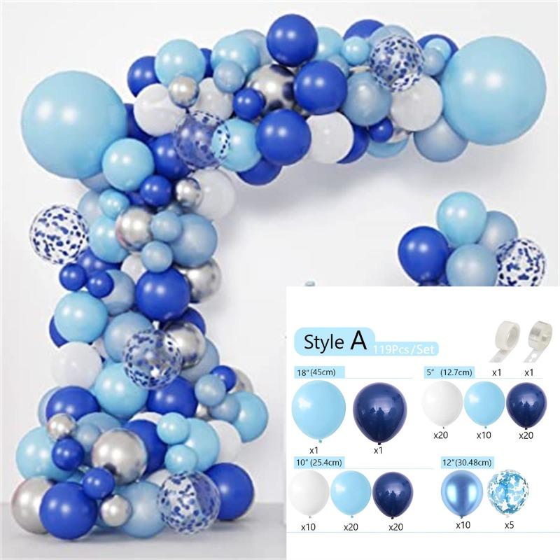 Balloon Party Birthday Wedding Balloon Set Decoration Scene Arrangement Background Wall Balloon Chain